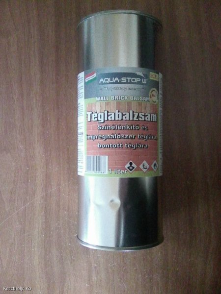 tégla impregnálás